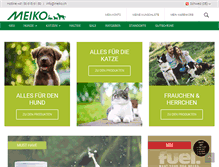 Tablet Screenshot of meiko.ch